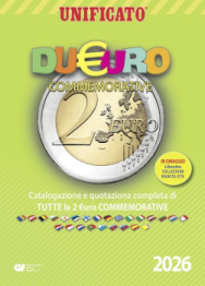 Catalogo Unificato 2 euro commemorativi 2026 normali e rari