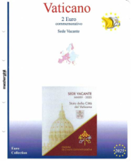 (M) Pagine 2 € Vaticano 2025 - Sede Vacante MMXXV