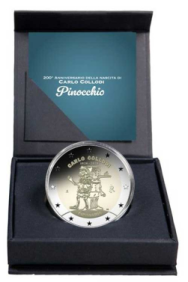 2 euro Italia 2026 Proof Reverse - Carlo Collodi Pinocchio   IN ARRIVO !