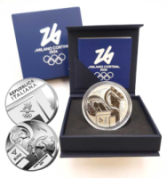4 € Olimpiadi invernali Milano Cortina Italia 2026 – Handover – 1 oz Argento 999