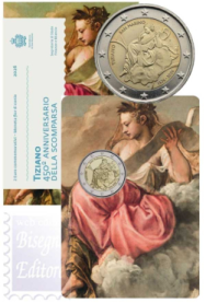 2 Euro San Marino 2026 BU - 450° anniversario della scomparsa di Tiziano