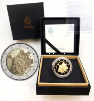 2 euro San Marino 2026 PROOF NORMALE -  450° anniversario della scomparsa di Tiziano