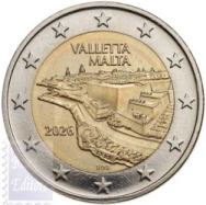 2 euro Malta 2026 - Citta' La Valletta