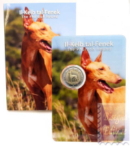 2 euro Malta 2026 - Coincard BU - Il levriero del Faraone