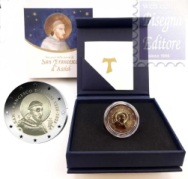 2 euro Italia 2026 Proof reverse - 800.mo Ann. Morte San Francesco d'Assisi