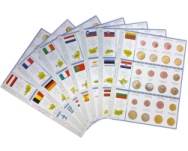 (A) Blocco fogli aggiornamento 2026 - serie euro dei 21 Paesi U.E.