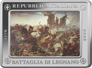 5 € Argento colore  Italia 2026 - 850° Anniversario della battaglia di Legnano