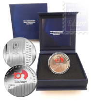 5 € Argento colore  Italia 2026 - 100° Anniversario della fondazione dell’ISTAT