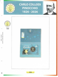 (A) Pagine 2 € Coincard Italia 2026 - Pinocchio