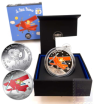 10 € Argento proof Francia 2026 - Piccolo Principe e il Biplano