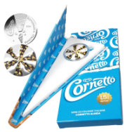 1,5 € Italia 2026 - Serie Eccellenze Italiane - Cornetto Algida – 1 oz Argento 999