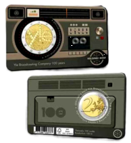 2 euro Finlandia 2026 -100 anni di Yle Radio Broadcasting - Svezia - Coincard BU versione Inglese
