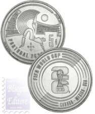 5 € Portogallo 2026 - Coppa del Mondo Calcio FIFA 2026