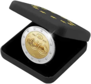 2 euro Belgio 2026 Proof REVERSE - 100 anni dellla Compagnia Ferroviaria Nazionale del Belgio