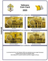 (M) Pagine Coincard Vaticano 2025 - Basiliche Pontificie N.16 - N.19