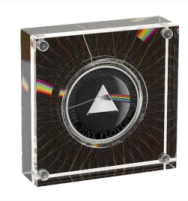 Moneta 2 £ Pink Floyd in scatola ufficiale e certificato Royal Mint 2026 - 1 Oncia Argento 999,9 Proof (31,21 gr.) Mint 