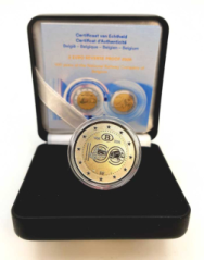 2 euro Belgio 2026 Proof REVERSE - 100 anni dellla Compagnia Ferroviaria Nazionale del Belgio
