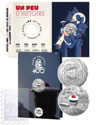 10 € argento Francia 2026 - 400 anni della Marina Francese