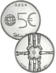 5 € Portogallo 2026 - Multiculturalismo