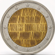 2 euro Croazia 2026 - 100 anni della radiotelevisione croata