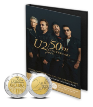 2 euro Irlanda 2026 Proof - U2 50th Anniversary 2026 - DISPONIBILE A BREVE !