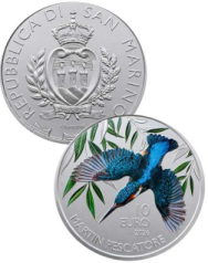 10 € San Marino 2026  - Flora e fauna San Marino - Martin pescatore