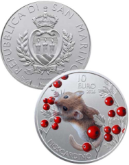 10 € San Marino 2026  - Flora e fauna San Marino - Moscardino