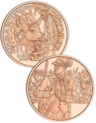 10 € Austria 2026 - Costumi tradizionali - Il corno di cervo