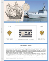 (A) Pagine 2 € Coincard Francia 2026 - Marina Francese