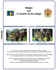 (M) Pagine Coincard Belgio 2026 - Cavallo da tiro belga