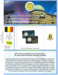 (A) Pagine Coincard Belgio 2026 - Istituto Geografico Nazionale