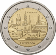 2 euro Lituania 2026 - Città di Kaunas