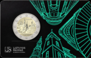 2 euro Lituania 2026 - Coincard ufficiale BU  - Città di Kaunas - DISPONIBILE A BREVE !