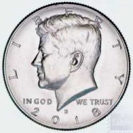 U.S. Dollars -  1/2 Dollaro USA - Kennedy 2025- set 2 monete zecca D + P