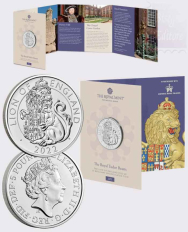  5 £  Le Bestie dei Tudor - Il Leone di Seymour - Confezione Ufficiale  Royal Mint 2022 