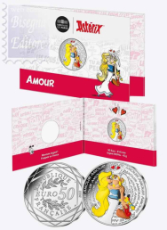 50 € Argento 900/1000 Francia 2022 - Le avventure di Asterix - L'amore di Panacea