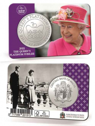 2,5 € Malta 2022 in coincard - Giubileo Regina Elisabetta II