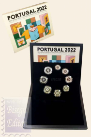 Confezione Ufficiale Proof ( Fondo Specchio) - Portogallo Divisionale  2022 -Il Modernismo portoghese