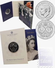 5 £  - In Ricordo di S.A.R. Elisabetta II  - Confezione Ufficiale  Royal Mint 2022 