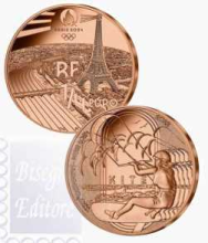 1/4€ Francia 2022 -Verso Le Olimpiadi Paris 2024 - Kite Surf