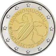 2 euro 2023 - Fior di conio UNC - 2 euro Finlandia - Prima legge finlandese sulla conservazione della natura