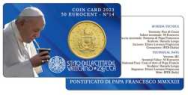 Coincard Ufficiale N.14 Vaticano 2023 - Santo Padre