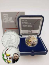   5 €  Italia 2023 Ag.925 - 100° 100 Anni dell’istituzione del Parco Nazionale d’Abruzzo, Lazio e Molise