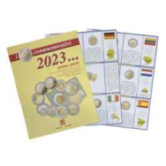 (A) Pagine raccoglitrici 2 euro commemorativi - Prima Parte 2023