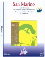 (M) Pagine raccoglitrici Divisionale San Marino 2023 - Fauna Selvatica