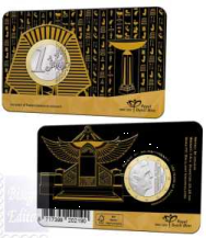 1 € Coincard Olanda 2023 - 100 anni Tutankamon