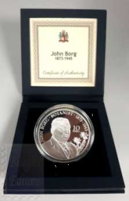 10 € Ag.Proof Malta 2023 in scatola e certificato - John Borg