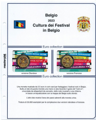 (M) Pagine raccoglitrici 2.5 € Coincard Belgio 2023 - Cultura dei Festival