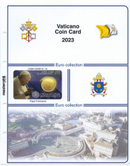 (M) Pagine raccoglitrici Coincard Vaticano 2023 - N.14