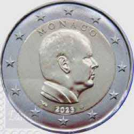 2 euro Monaco 2023 - NON COMMEMORATIVO - Alberto II